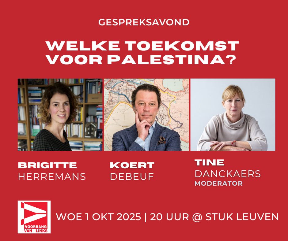 Gespreksavond Voorrang van Links | Welke toekomst voor palestina